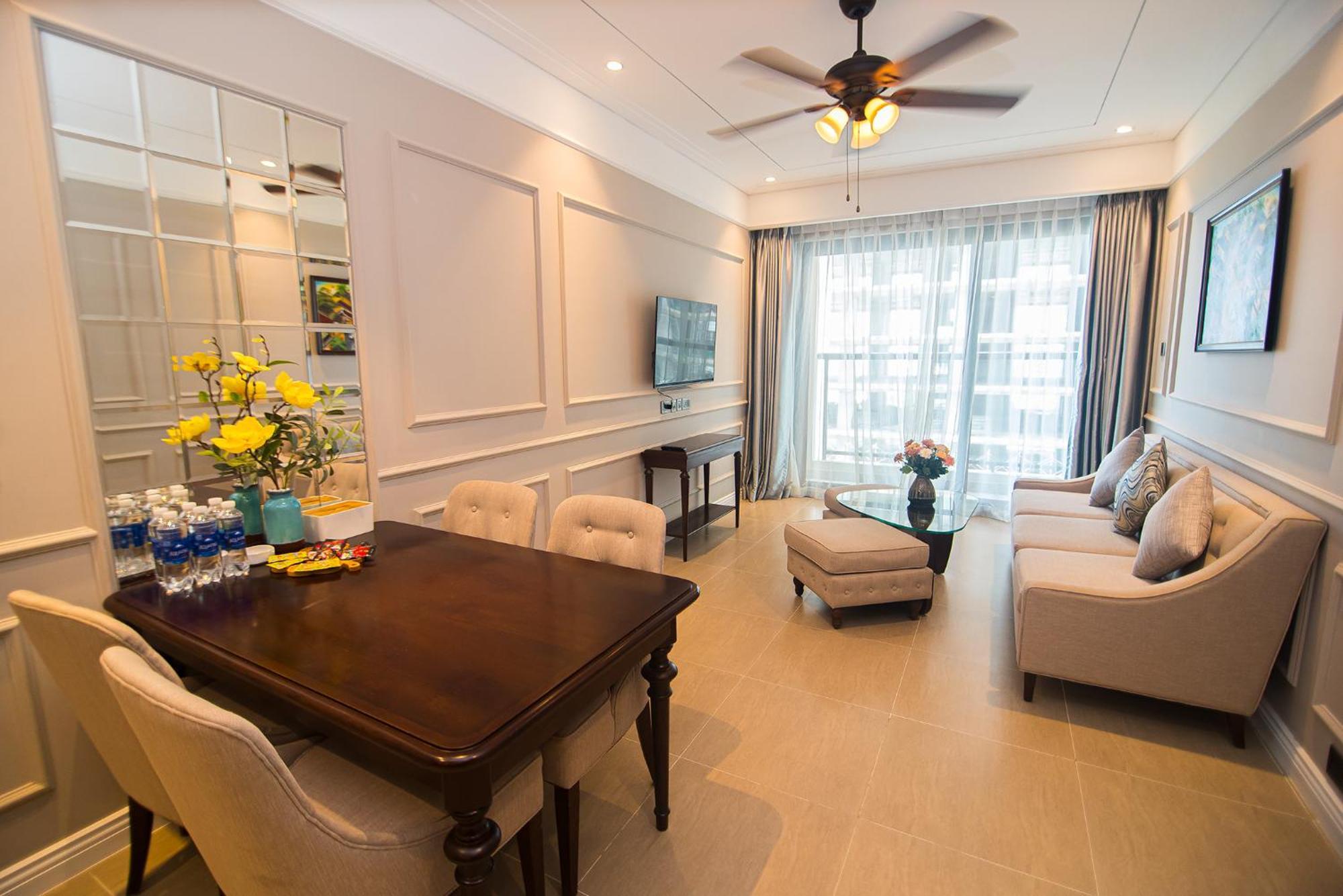 Luxury Apt Opposite Mykhe Beach Дананг Экстерьер фото