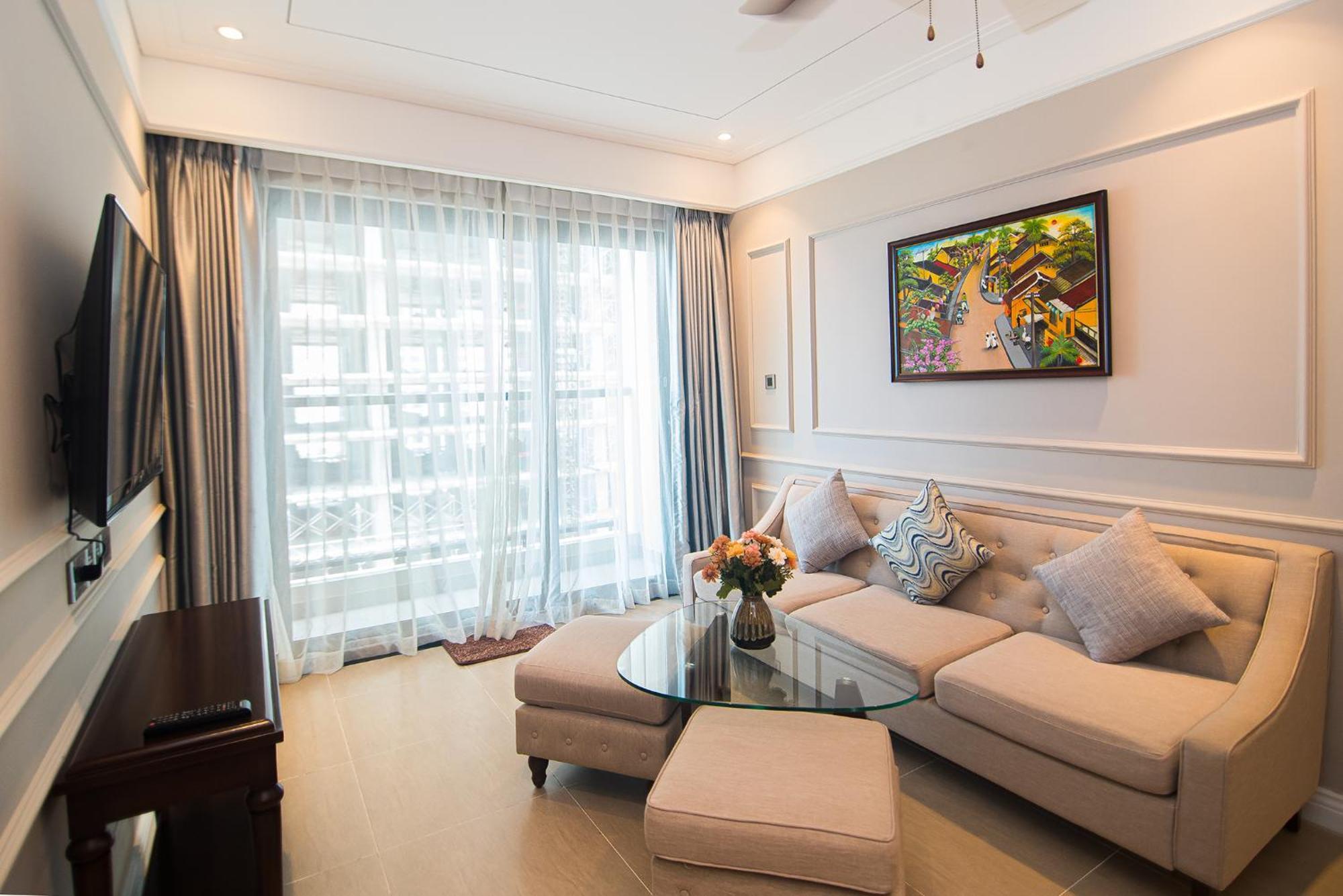 Luxury Apt Opposite Mykhe Beach Дананг Экстерьер фото